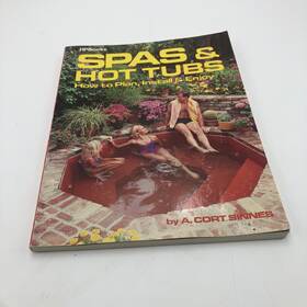 0-89586-161-5 Hp Books Complete Guide On How To Plan Install And Enjoy Spas Hot Tubs Vgc 82