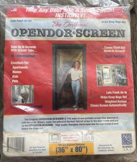 Hrs Enterprises Inc 752440000019 The Original Opendor Door Screen