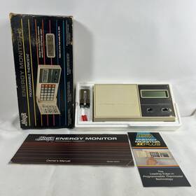 42201 Hunter Nib Model Energy Monitor Programmable Thermostat Untested