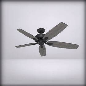 52397 Hunter Fan Company Newsome Ceiling Matte Black