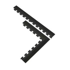Husky 313104621652 18.4 Inch X Black Commercial Pvc Garage Flooring Trim Kit