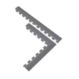 Husky 445013518525 18.4 Inch X Gray Commercial Pvc Garage Flooring Trim Kit