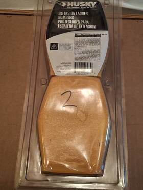 566-274 Husky Extension Ladder Bumpers Orange Durable Heavy Duty New In Package
