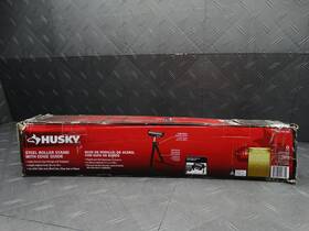 690-003-0111 Husky 28 Inch To 43 Stationary Steel Roller Stand With Edge Guide