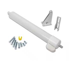Sk9700w Ideal Security White Heavy-duty Door Closer With Touch And Hold