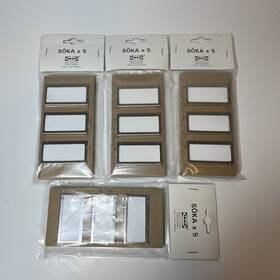 46698000 Ikea Soka S Ka Metal Frame Label Furniture 5 Pack X 4 20 Labels New Crafts Diy