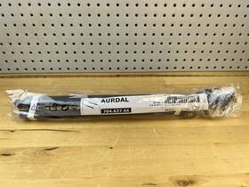 704.627.66 Ikea Aurdal Pull Out Rail For Baskets 14 3/4 Inch 2 Pack Dark Gray New
