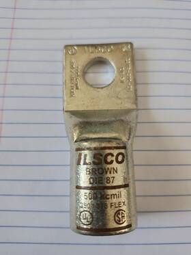 Csws-500-58 Ilsco 013038307065 Single 5/8 Hole Lot Of 4 New