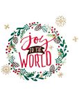 Im70023642 Holiday Lane Joy To The World Wall Decal 727223151783