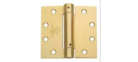 Cps4545-us4-m Imperial Usa 4.5 Inch X Satin Brass Full Mortise Squared Spring Hinge With Non-removable