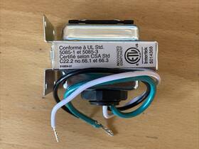 5014368 Intertek Model 122 120v 60hz To 16v Ac Transformer New Ul/csa Certified Class 2