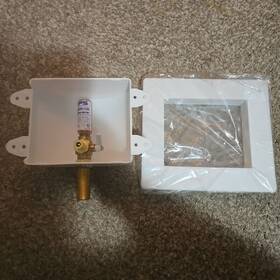 Ab9700ha Ips Corporation Plastic Square Ice Maker Outlet Box With Arrester Valve