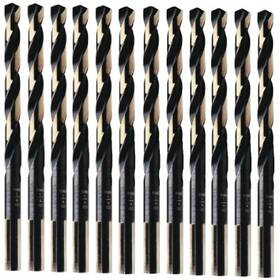 3019015b Irwin Tools 15/64-inch Black And Gold Hss 135-degree Jobber Length