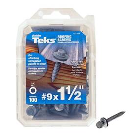 100pk9x1-1 Itw Brands 21404 Series 100pk9x1-1/2 Roof Screw 9 X 1-1/2 Inch