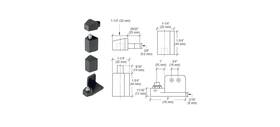 0p25rhdu Jackson Pivot Hinge Set Right Hand Reverse Bevel Type Dark Bronze Finish
