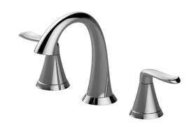 Jacuzzi 731352749773 Piccolo 8 Inch Widespread Bathroom Faucet With Drain Assembly-chrome-nob