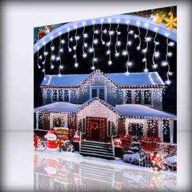 1000l Jixxulvu 159 Ft - Christmas Lights Outdoor 1458 Led Waterproof Cool White 160ft 1458led