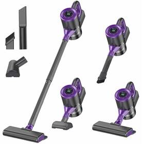 V8-zi Jkuoo Cordless Vacuum Cleaner Powerful Suction Cleaners For Home Stick Vac