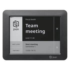 Joan Joan-6-black 6 - Wireless E Ink Touch 6-inch Display Meeting Scheduler Graphite