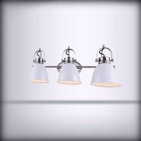 Jyl1116b Jonathan Y Phineas 25.5 3-light Farmhouse Bohemian Iron Led Va Whit
