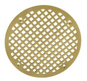 D60795 Jones Stephens 8 Inch Replacement Strainer-chrome Plated For Floor Drains