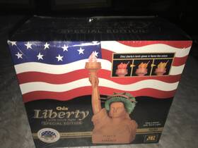 Joseph Enterprises Chia Pet 021363000865 Nib 2009 Ent 3d Statue Of Lady Liberty Terra Cotta Planter Kit