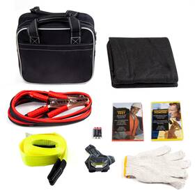 Nb104100-upc Justin Case Heavy Duty And Portable Ultimate Auto Safety Kit For Roadside Eme