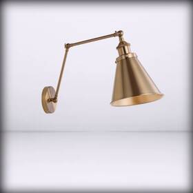 Jyl7461a Jonathan Y - Rover 7 Farmhouse Industrial Adjustab Brass Gold Set Of