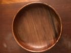 K0466 Pacific Merchants Brown Acacia Wood Calabash Large Salad 747448314664