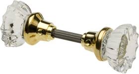 Ag30a Kaba Ilco Crystal Bright Brass Replacement Knobs