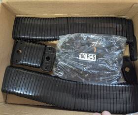 L04-0059r-blk Kaper Ii L04-0059a Amber Marker / Clearance Light Case Of 100