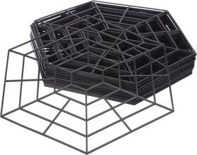 Katai 691208440769 20 Pack Plastic Pond Guard Net Protector Floating Heron And Cat Black