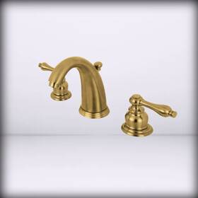 Kb987alsb Kingston Brass - Victorian 2-handle 8 Inch Brushed 6 X 5.25 2.5
