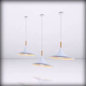 L1117 Kco Lighting - For White Barn Pendant Light 3-pack Farmhouse Vintage Han Large-w
