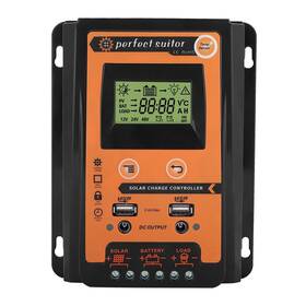 Keensoe1vhzcibwm-01 Keenso Mppt Solar For Charger Controller- Panel Battery Regulator Lcd D
