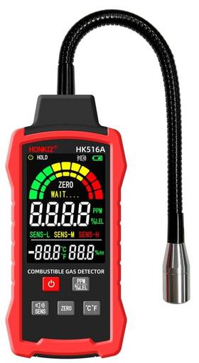 Kw-gd19 Keenwise Gas Leak Detector Natural With Gooseneck Lcd Display Ppm Or%l