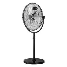 Bt-hif18a Kffkff 18 Inch Industrial Pedestal Fan Adjustable Height 3-speed Black