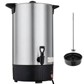 Kffkff Wns-kft20 100-cup Commercial Coffee Urn 15l Stainless Steel Non-drip Faucet