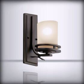 Kichler Lighting 783927198509 Hendrik - 12 1 Light Wall Sconce With Umber Etch Old Bronze 5.25
