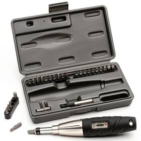 Kc8813-04 Kings County Tools Adjustable Torque Screwdriver Kit 28 Sae Size Bits Inclu