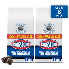 60253 Kingsford Original Charcoal Briquettes 16 Lbs 2 Pack