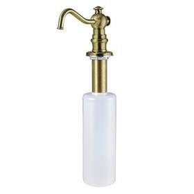 Sd7603 Kingston Brass 663370512711 Curved Nozzle Metal Soap Dispenser Antique 11-13/