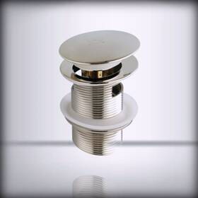 Kingston Brass 663370847097 Vtdeshoepn Trimscape Toe-t Polished Nickel 1-1/2 Threaded Dra