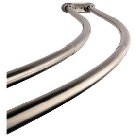 Ccd2178 Kingston Brass Adjustable 60 Inch -72 Double Curved Stainless Steel Sho