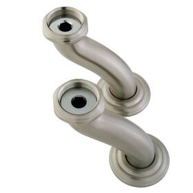 Ccu408 Kingston Brass Ccu40 S Shape Swing Elbow For 7 Inch Centers Deck - Nickel