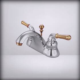 Eb2624 Kingston Brass Elements Of - Design St. Charles Centerset La Polish Polished Chrome/bras