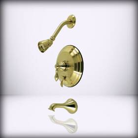 Kb36370acl Kingston Brass American For Classic Tub And Shower Fauc 7.13 X 4.94