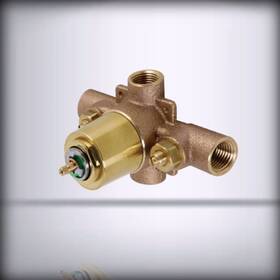 Kb657v Kingston Brass - Chatham Tub And Shower Valve Brushed Br 5.13 X 4.5 3.19