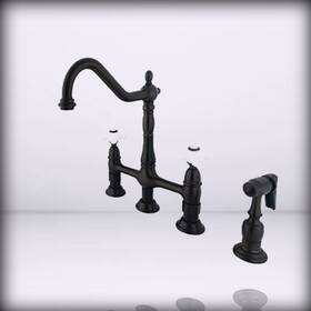 Ks1275pxbs Kingston Brass - For Heritage Bridge Kitchen Faucet 8- Oil Rubbed Br