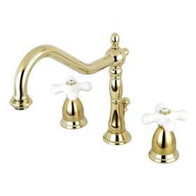 Ks1992px Kingston Brass 8 Inch Widespread Bathroom Faucet Polished Ks1992px Kingston Brass 8 Inch Widespread Bathroom Faucet Polished